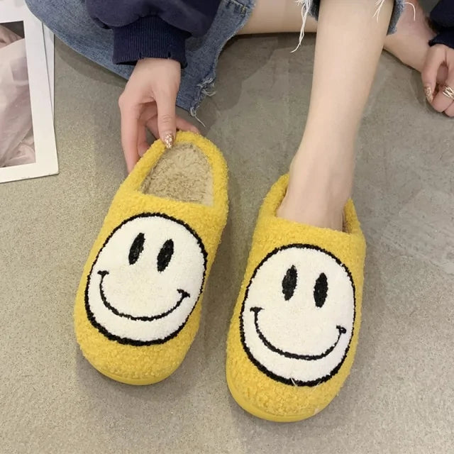 Smiley Face Slippers